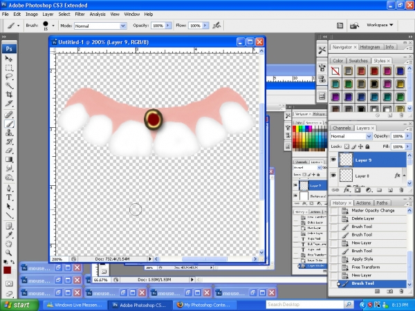 Creation of Mouse 2012: Step 10